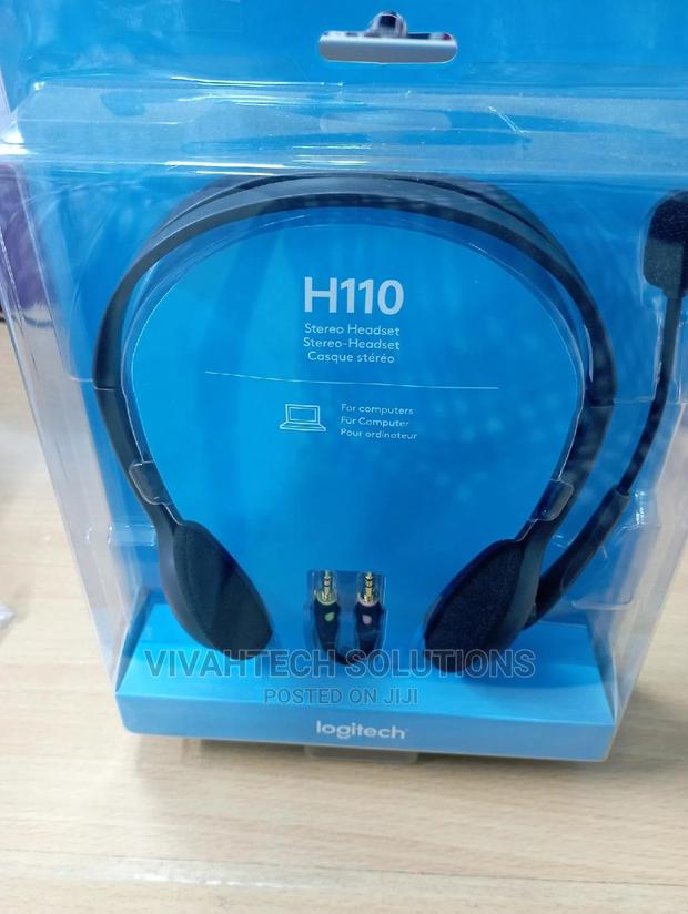 Logitech H110 Stereo Headset - main view