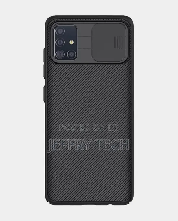 Nillkin Samsung Galaxy A51 Camshield Back Case – Black