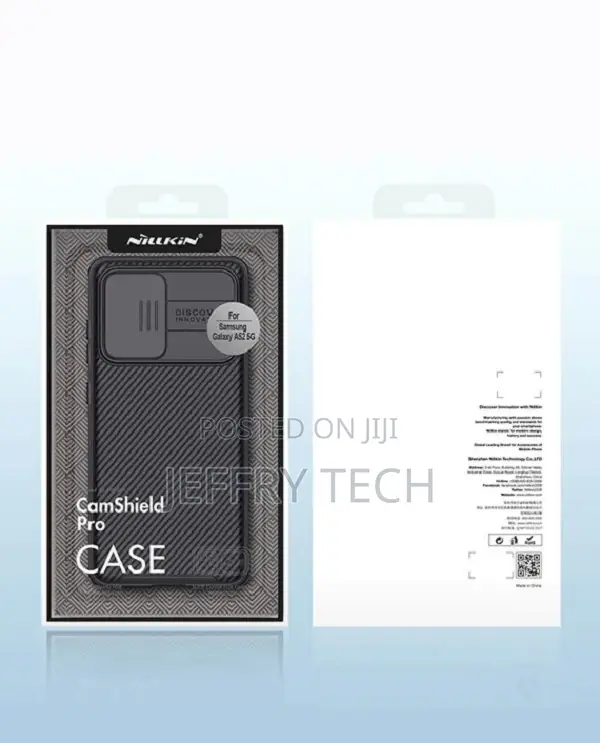 Nillkin Samsung Galaxy A52 Camshield Back Case – Black