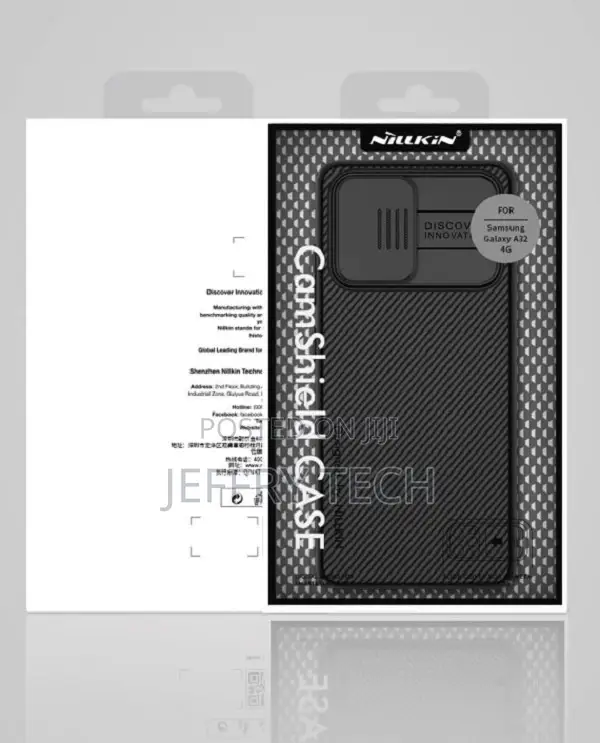 Nillkin Samsung Galaxy A32 Camshield Back Case – Black