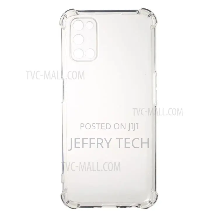 Transparent Anti-Drop TPU Phone Case for OPPO A52/A92/A72