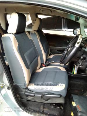 Cream and Dark Grey Car Seat Covers - thumbnail 2