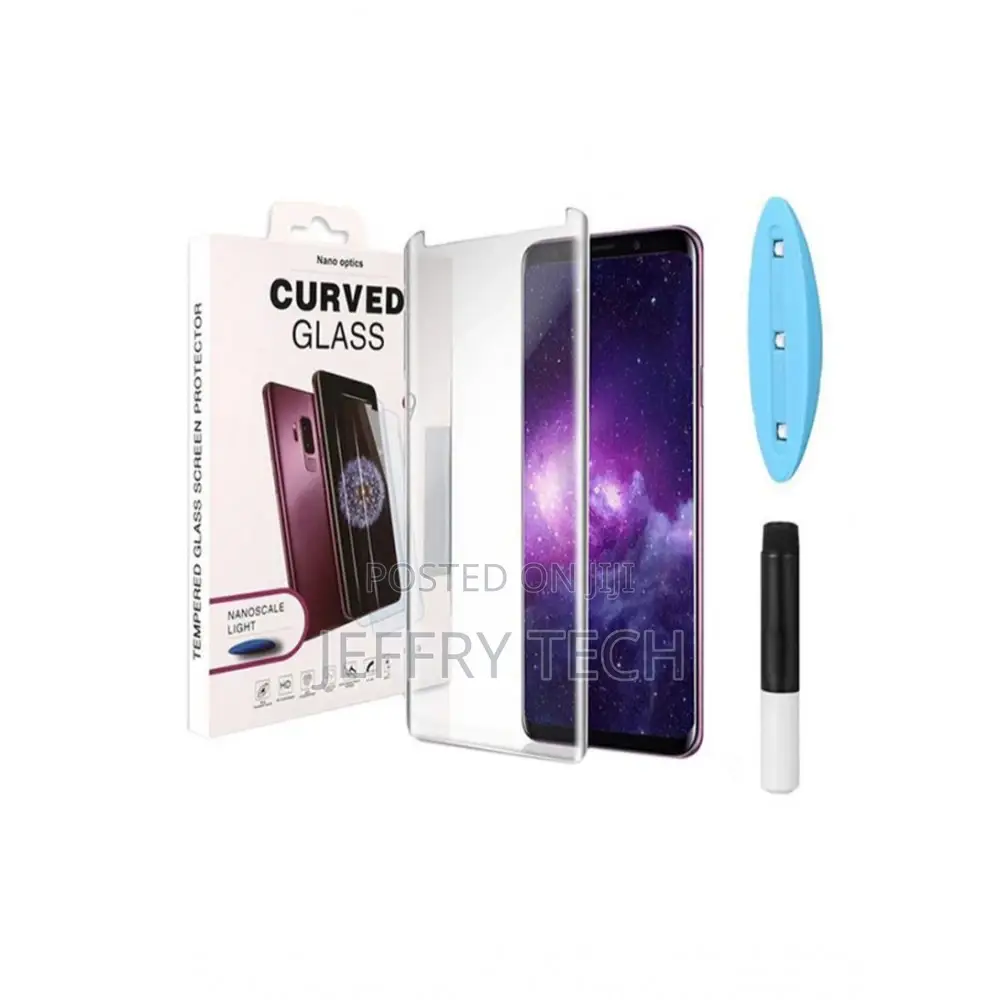 Nano Optics UV Laser Light Curved Glass Screen Galaxy S8 Plu