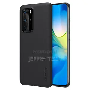 Huawei P40 Pro Nillkin Super Frosted Shield Case Cover, Blac