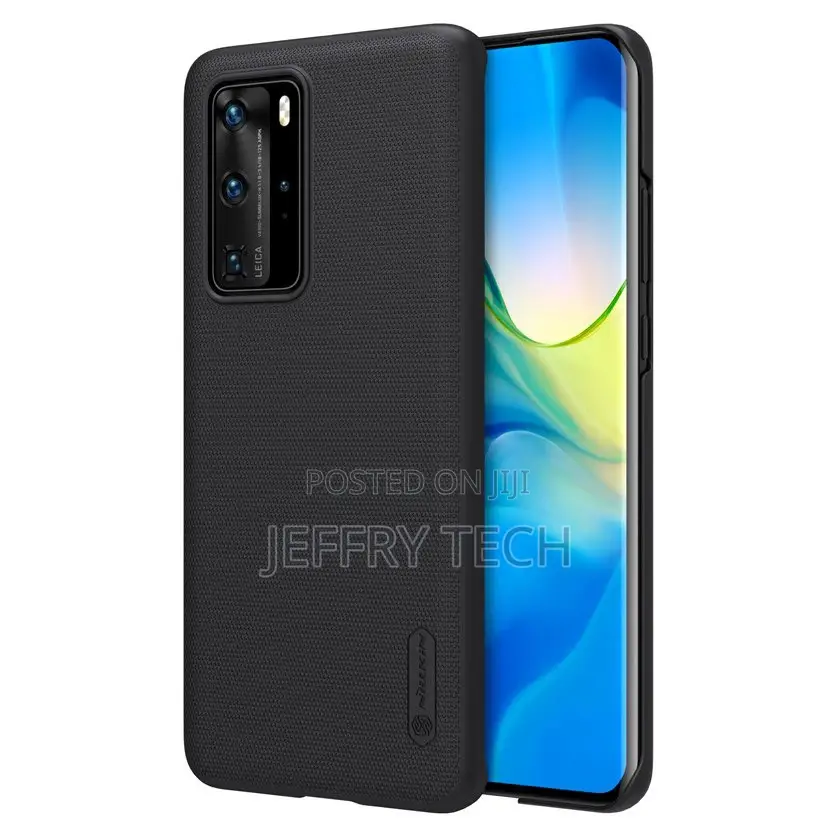 Huawei P40 Pro Nillkin Super Frosted Shield Case Cover, Blac