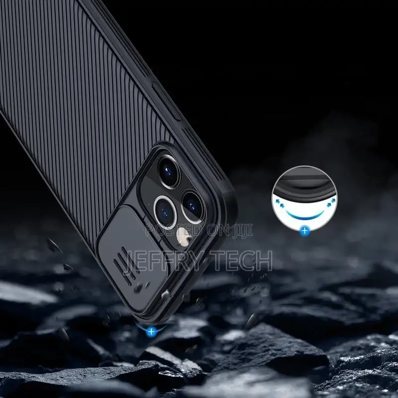 Nillkin Camshield Cover iPhone 12/12 6.1 Black