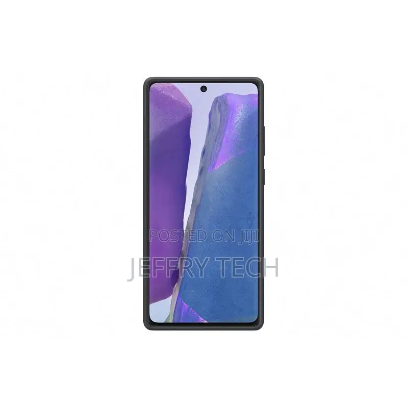 Samsung Silicone Back Case for Note 20 Black