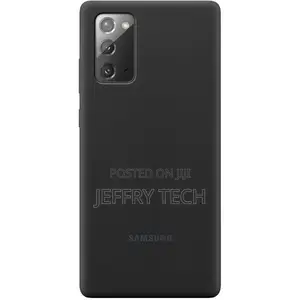 Samsung Silicone Back Case for Note 20 Black