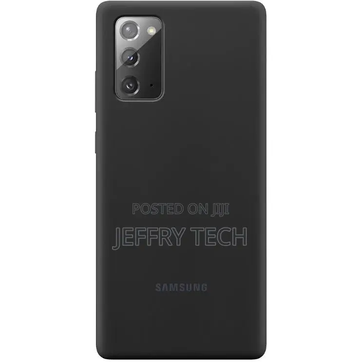 Samsung Silicone Back Case for Note 20 Black