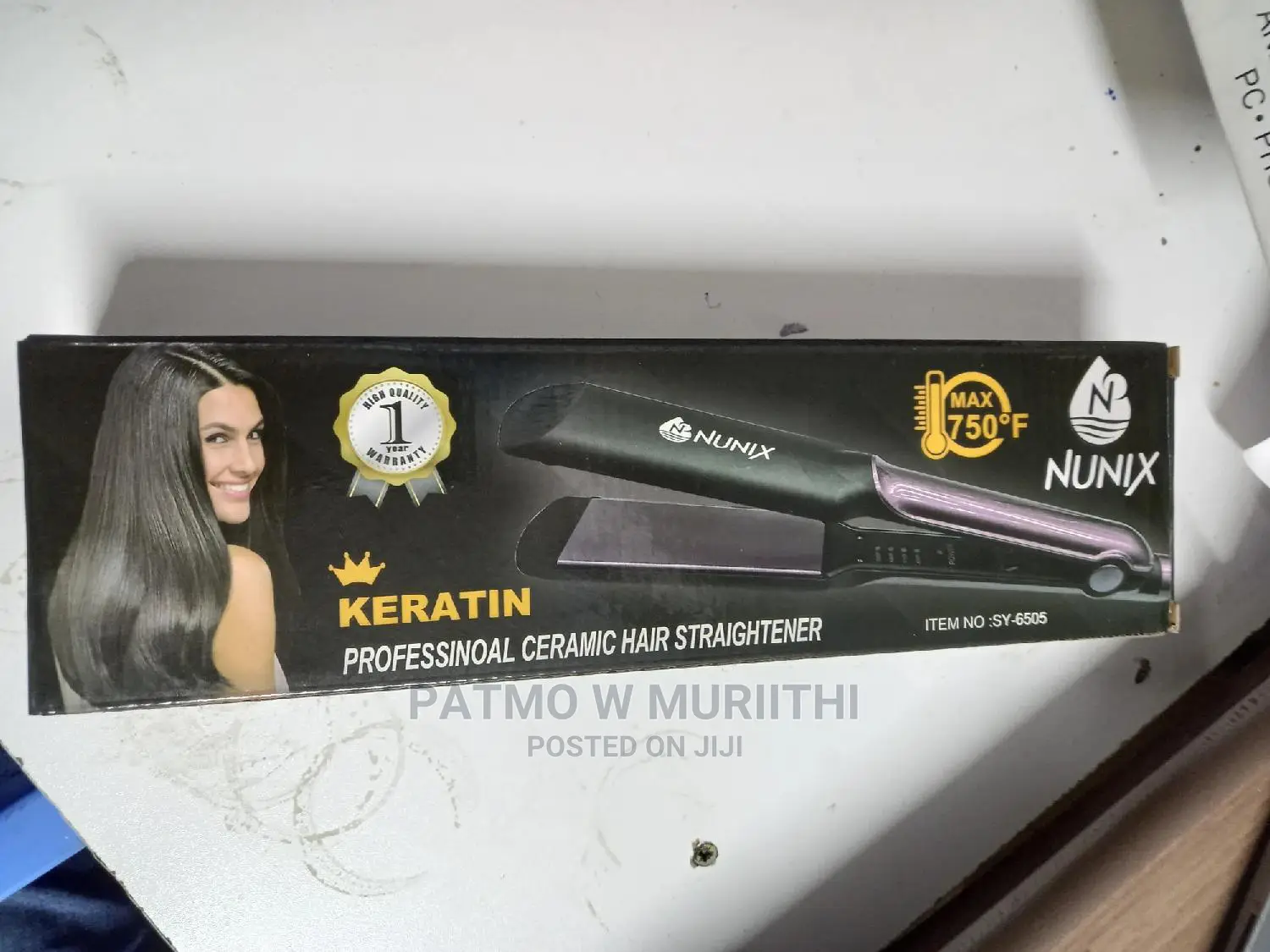 Keratin Professional Ceramic Hair Straightener