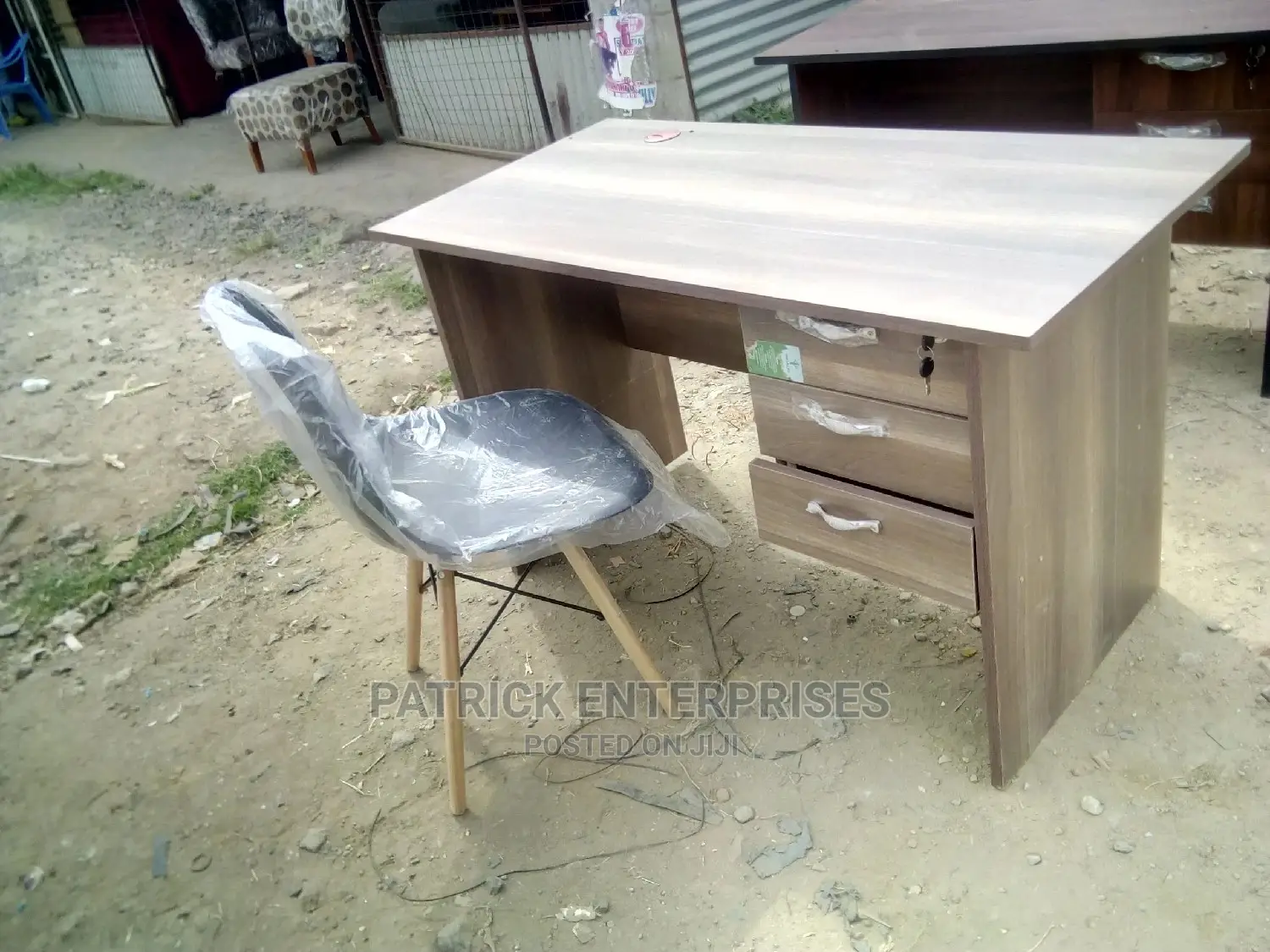 1.2 Office Desk Plus Eames Chair