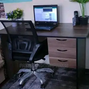 1.2 Metres Office Desk Plus Low Back Secretariat Mesh Chair