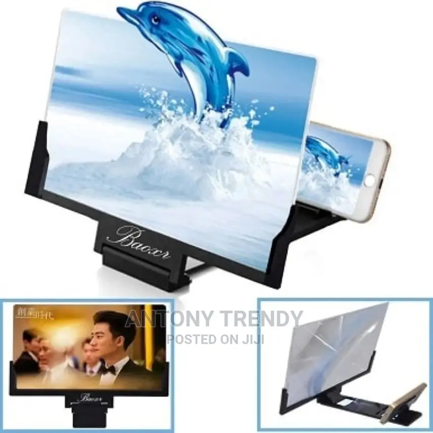 Amazing Smart Phone 3d Magnifier Projector Screen for Movies