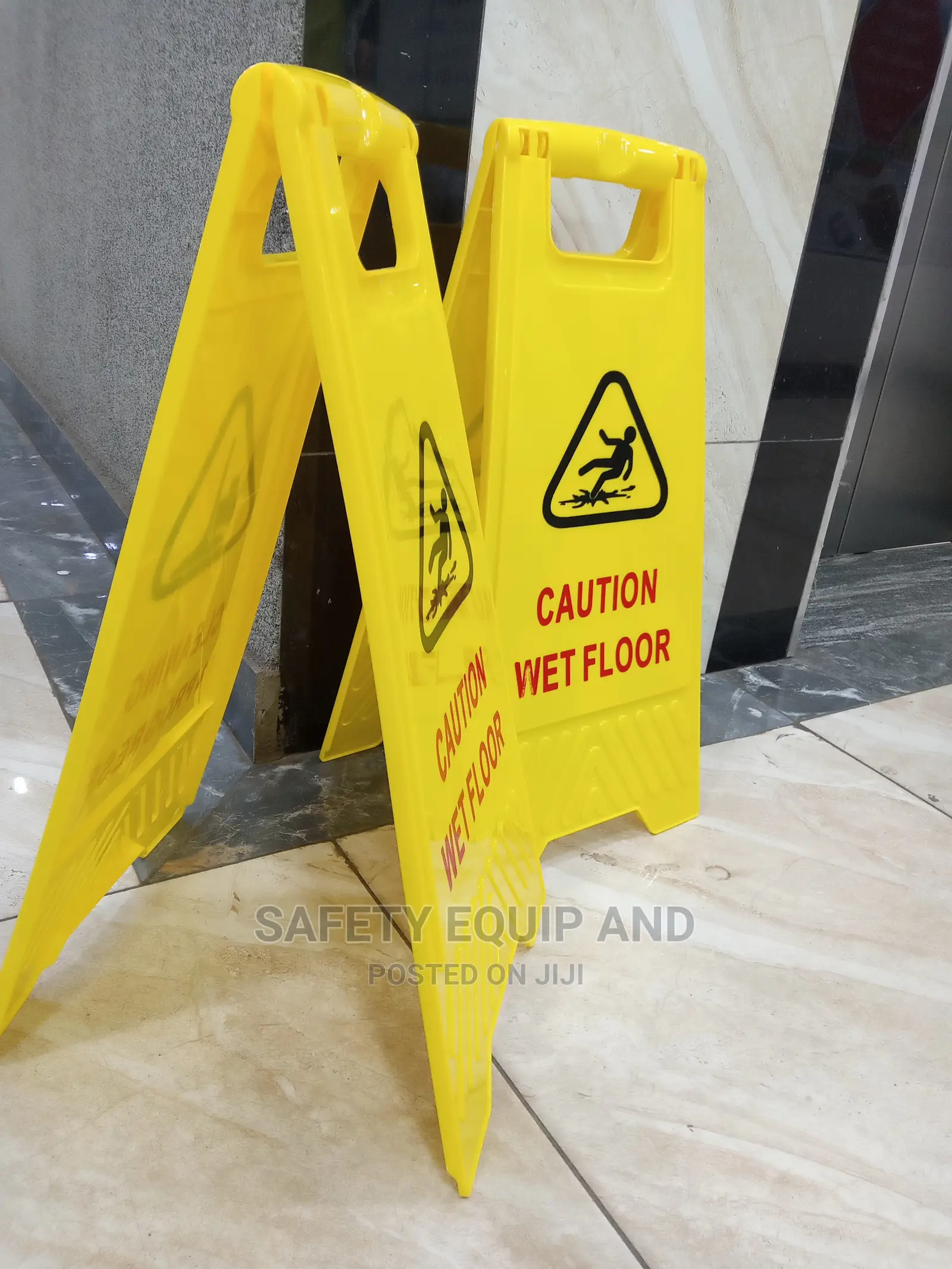 Caution Wet Floor Yellow Boards
