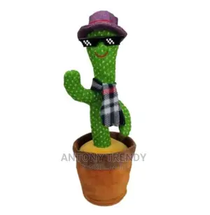 Battery Operated Dancing Cactus Plant T858