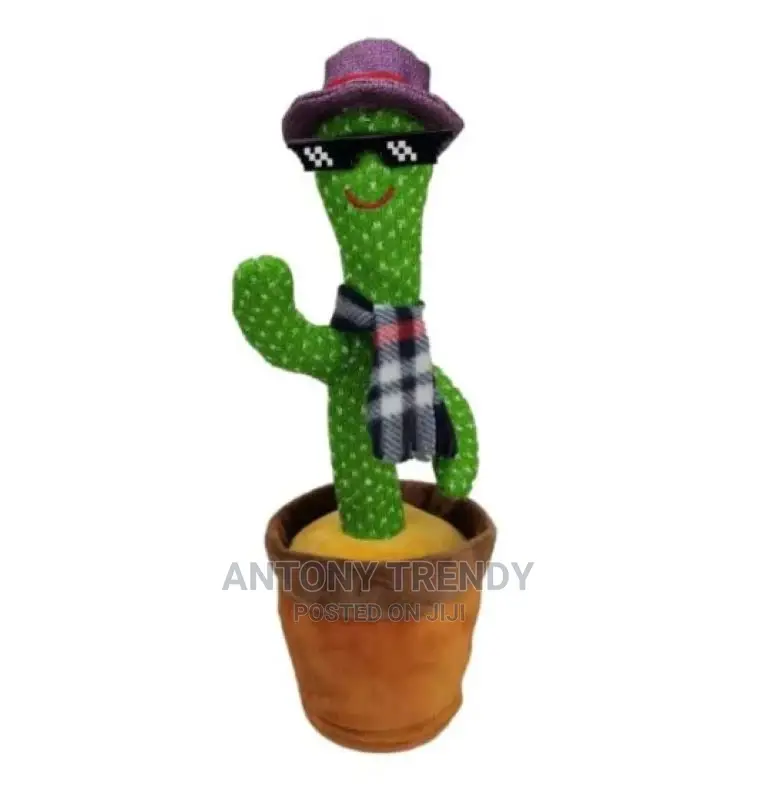Battery Operated Dancing Cactus Plant T858