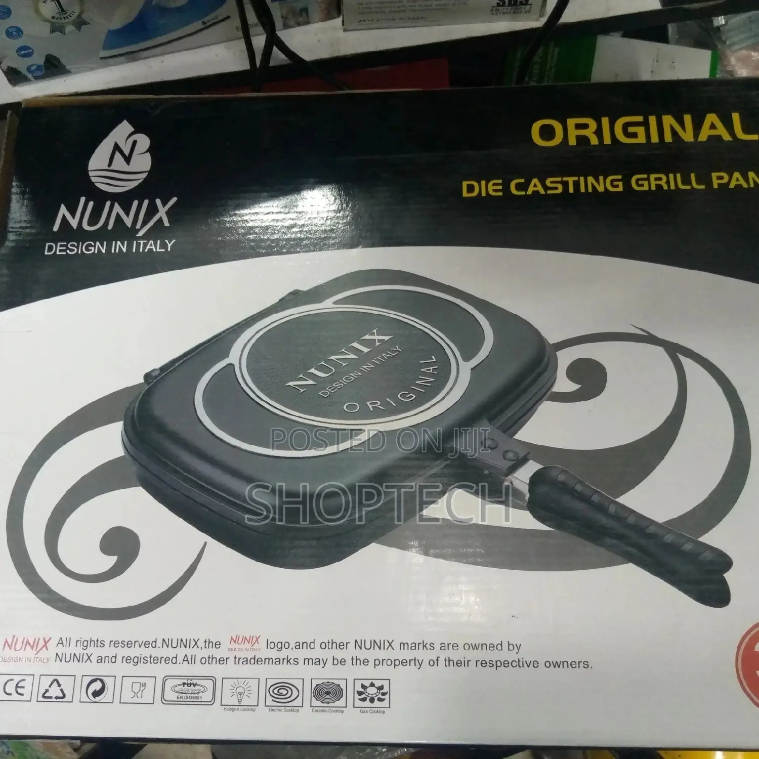 Nunix Double Grill Pan.