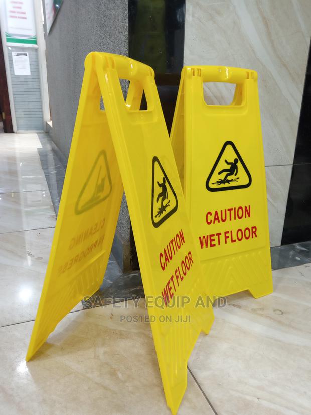 Wet Floor Caution Board-Portable