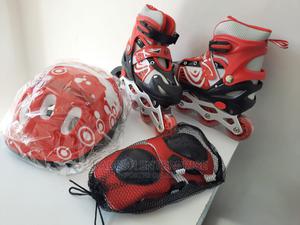 Red Full Kit Skating Shoes - main view
