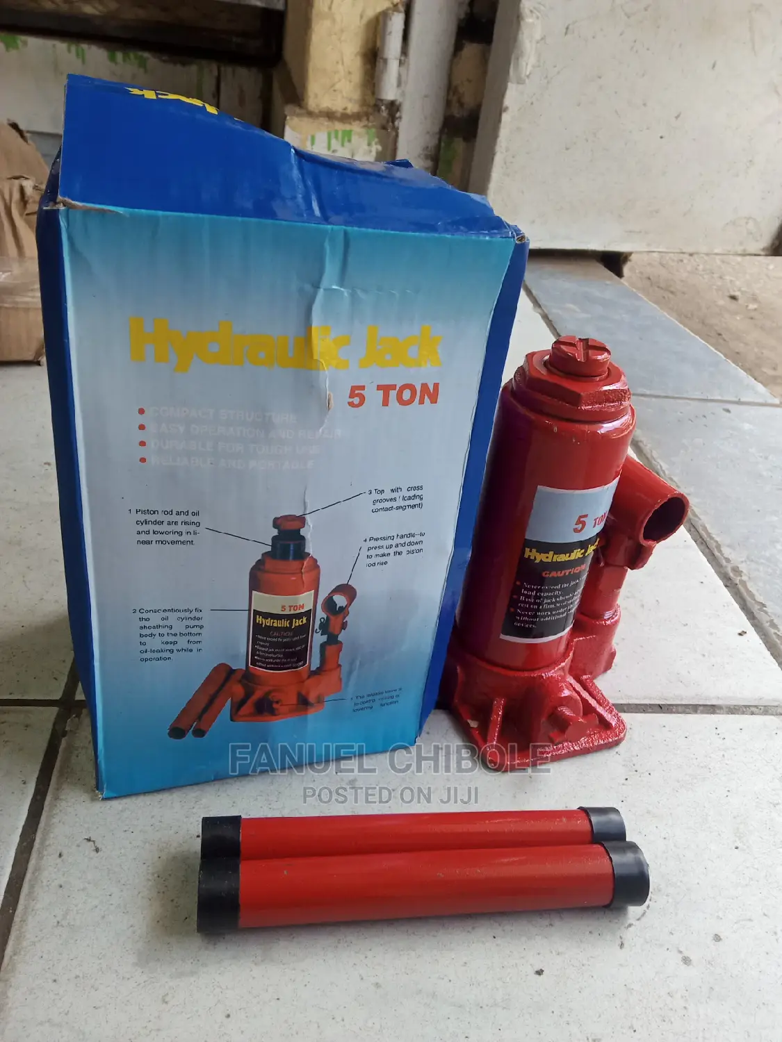 New 5 Ton Hydraulic Jack