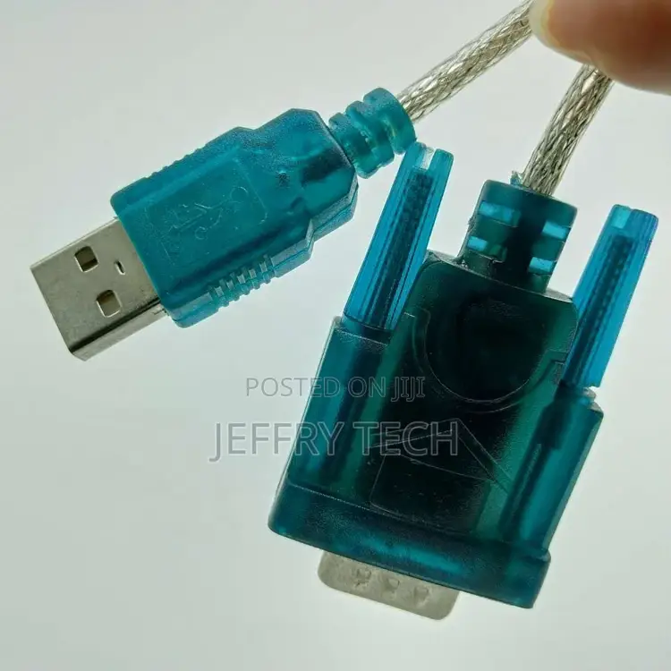 Transparent Usb 2.0 to RS232 DB9 Serial Converter Data Adapt