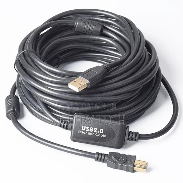 20M USB Printer Cable USB 2.0 Type a Male to Type B Male Pr - main view