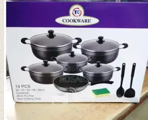14 Pieces Non Stick Tc Cookware