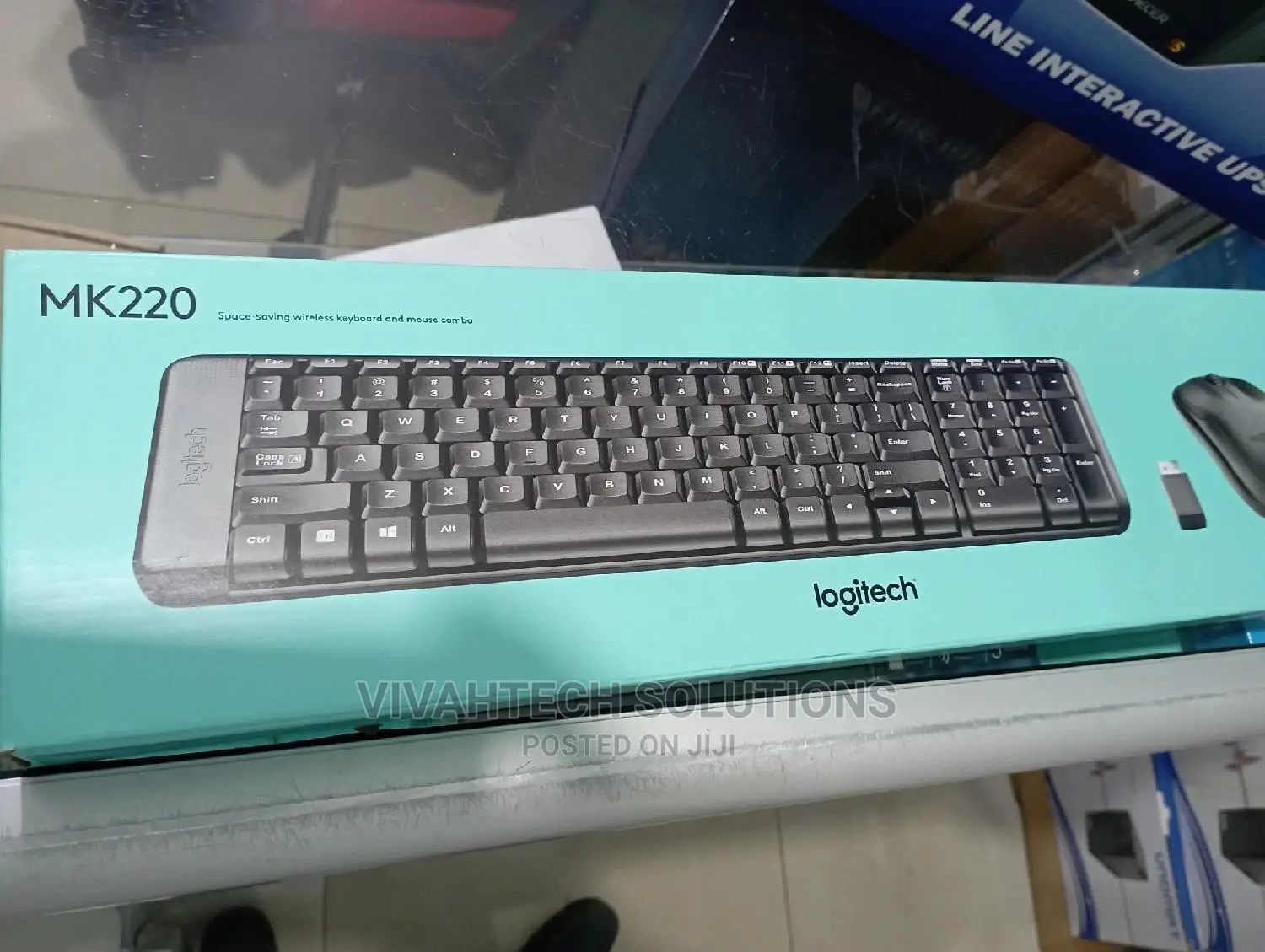Logitech Wireless Keyboard Mouse MK220