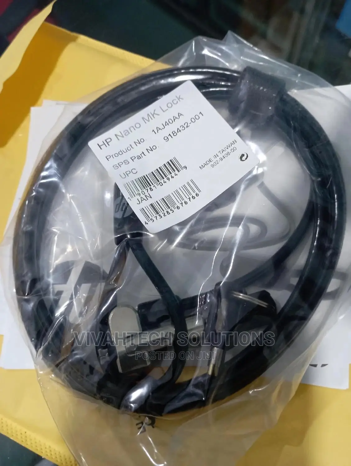HP Nano MK Laptop Lock 1AJ40AA