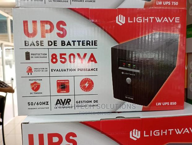 Lightwave 850VA Uninterruptible Power Supply - main view