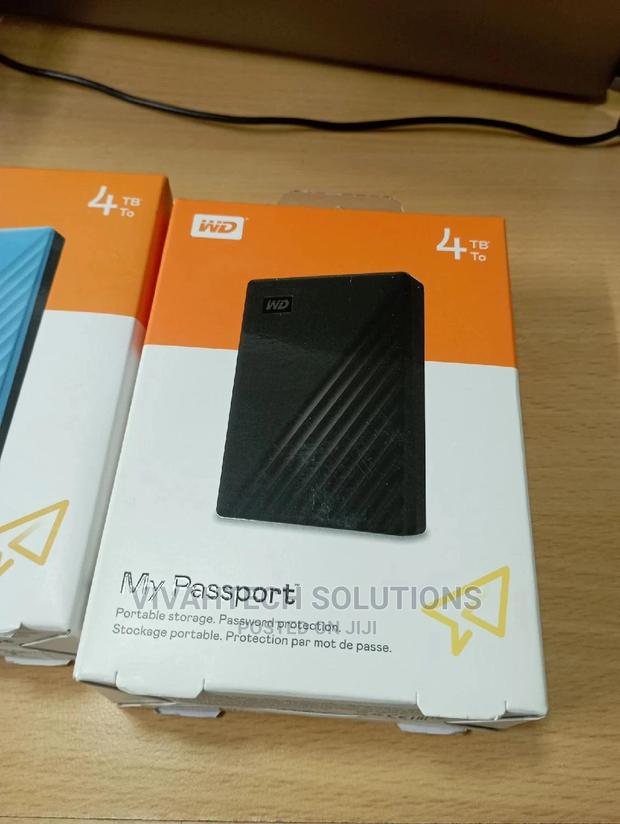 My Passport Wd External Hard Drive 4tb - main view