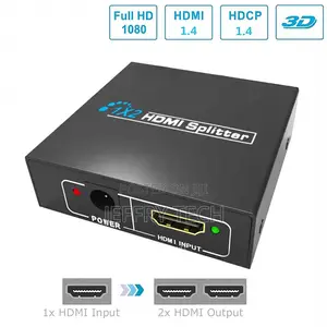 Full HD 1080P 1x2 HDMI Splitter 2 Port HDMI 1.4 Splitter 1 I