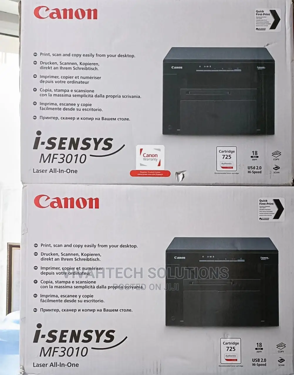 Canon I-Sensys MF3010 Laser All in All Printer