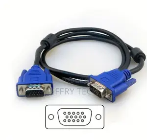 3M Male to Male Cable 1080P 15pin VGA Cable for PC Monitor T