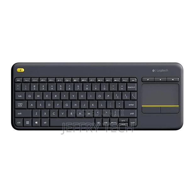 Stock Logitech K400 Plus Wireless Craft Touch Pad Keyboard F - main view