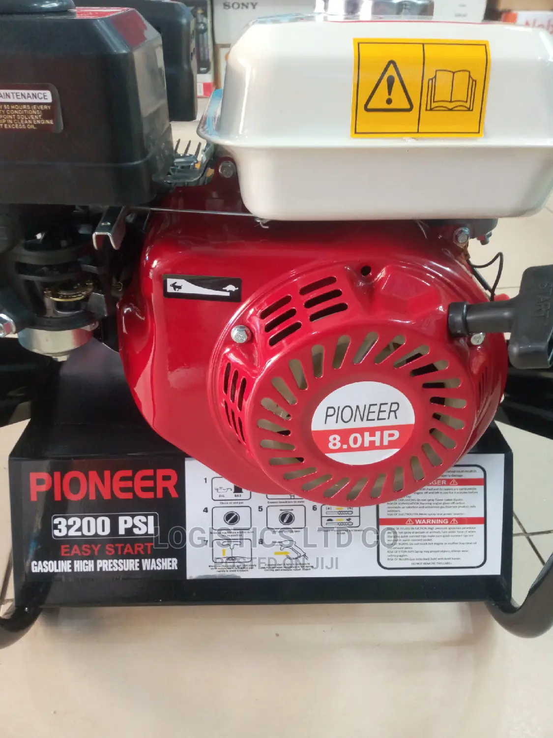 Pioneer 3200psi High Pressure Washer Machine