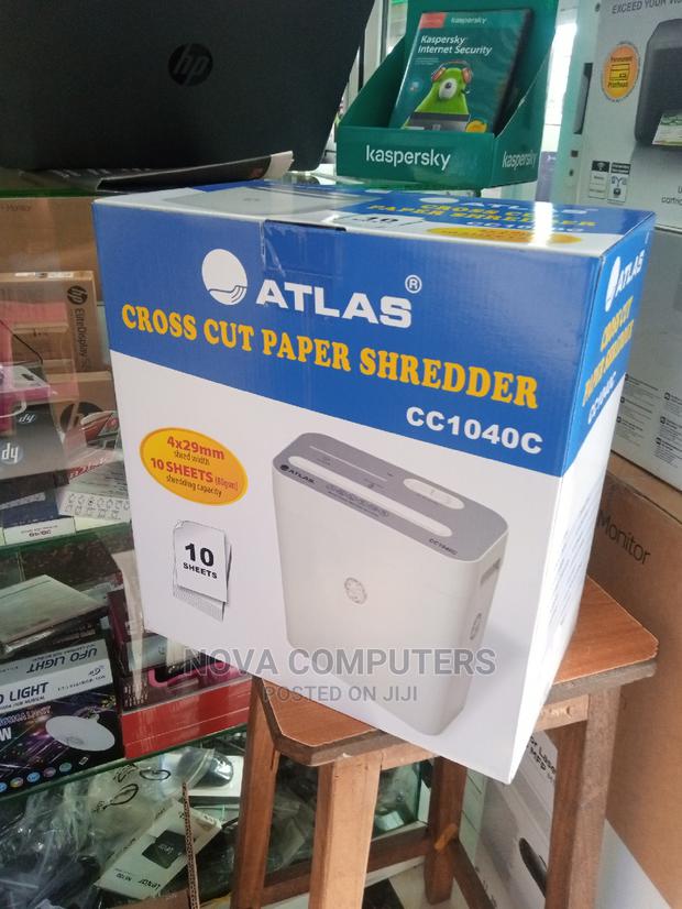 Atlas CC1040 Crosscut Paper Shredder