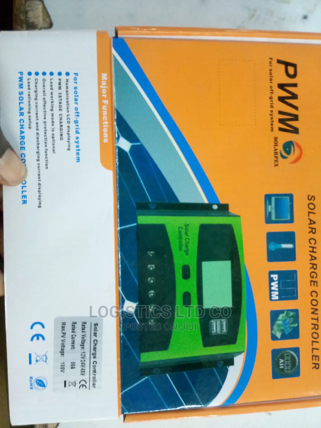 PMW Solar Charger Controller 50a