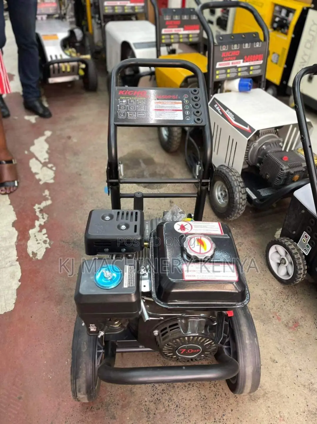 Petrol Powered Carwash Machines
