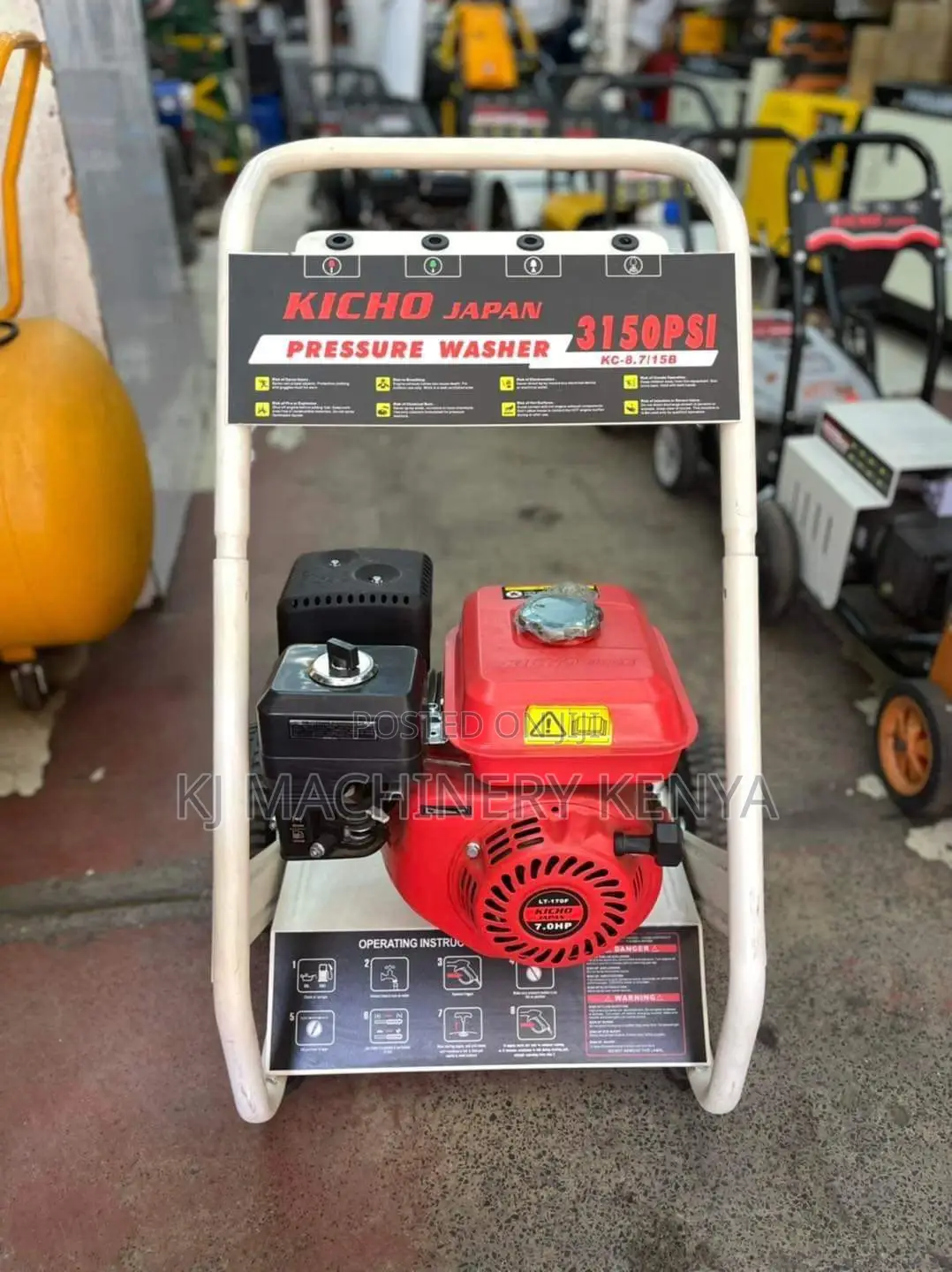 Petrol Powered Carwash Machines
