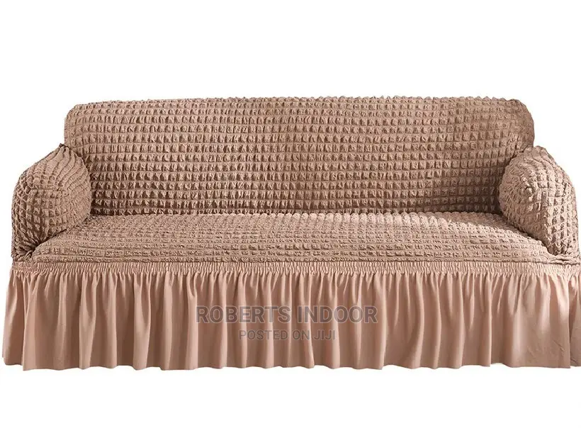Beige Turkish Sofa Cover