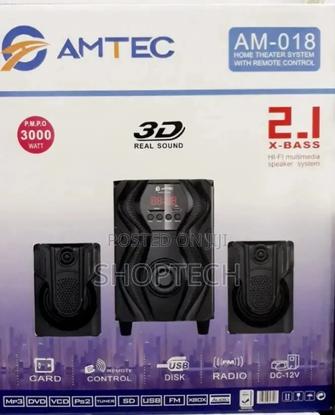 2.1ch AMTEC 018 Big Sound System Woofer
