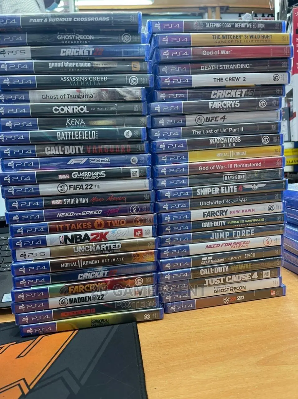 Play Station 4 Used Games, Working