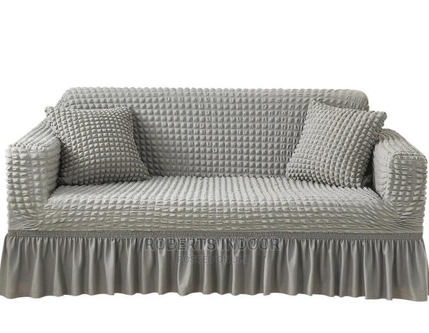 Light Grey Turkish Elastic Sofa Cover
