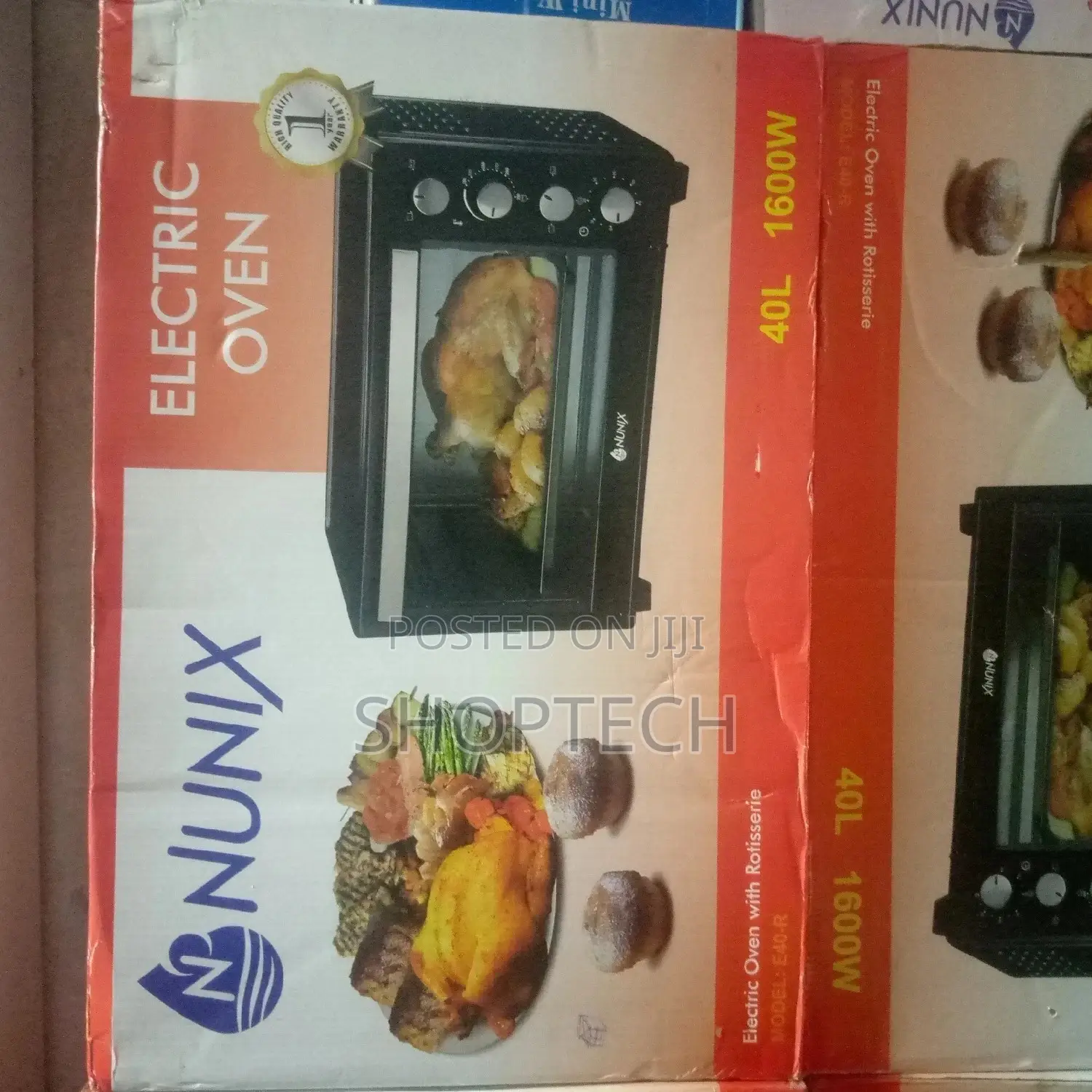 Electric Oven, 40L, 1600w, E40-R