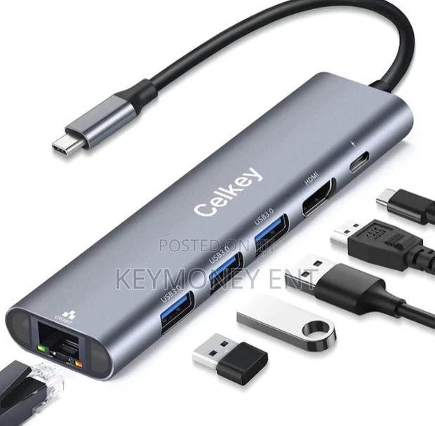 USB C Hub Multiport Adapter 5 in 1 USB - main view