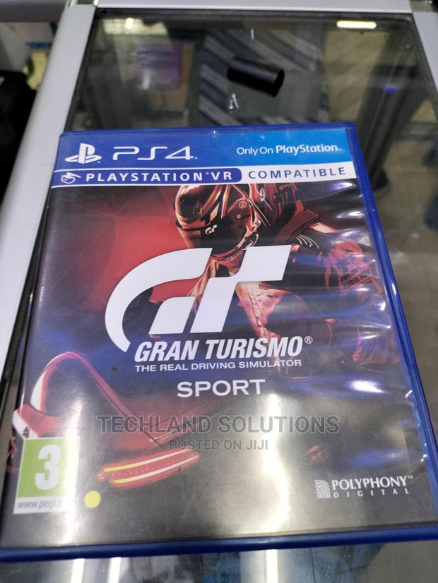 Grand Turismo Sport Ps4 Game - main view