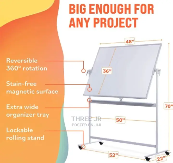 Portable Whiteboards 4x3ft
