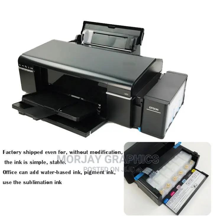 Small A4 Size Epson Sublimation Printer L805