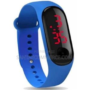 Blue Touch Sensor Wrist Watch - thumbnail 2
